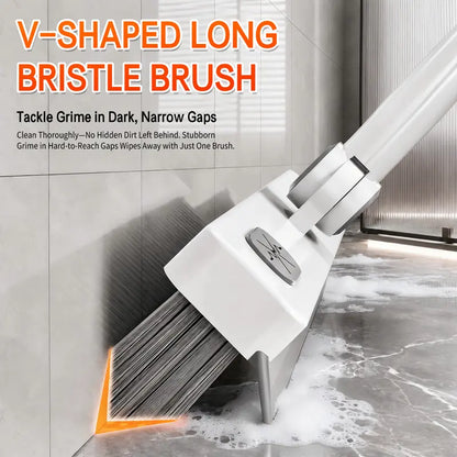 360° Rotating Gap Cleaning Tool – Extendable Cleaner for Window Tracks, Sliding Doors & Narrow Spaces