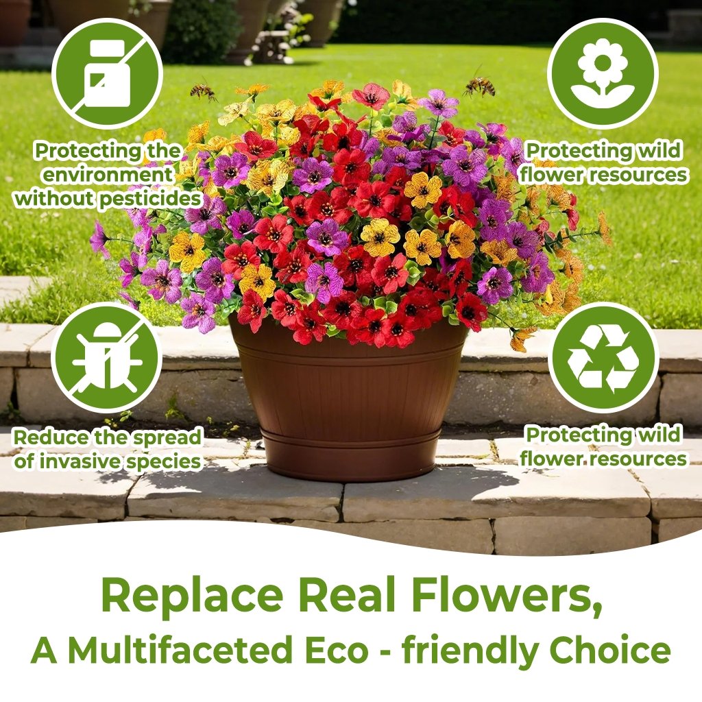 🎖️🌸Last Day Sale 49% OFF💐 UV Resistant Colorful Artificial Flower