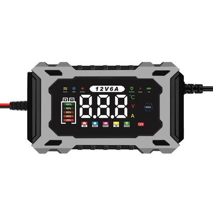 12V6A Plug-in Intelligent Lead Acid Battery Charger & Maintainer