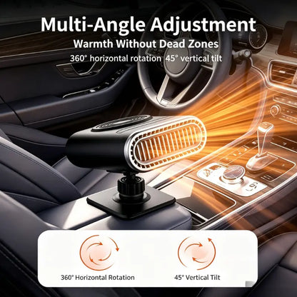 🚗🔥 12V Portable Car Heater – Compact On-the-Go Warmth ❄️