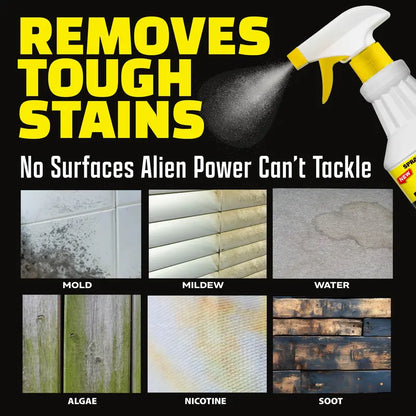 🧽 Industrial Stain Dissolver – Heavy-Duty Spray for Mold, Mildew & Grime 🏠✨