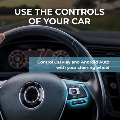 Wireless CarPlay and Android Auto adapter