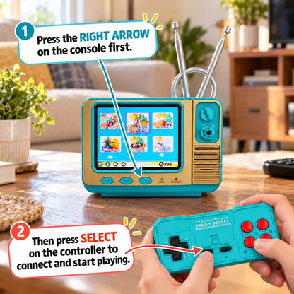 🎮 GV300 Retro Handheld Gaming Console – 2.8″ IPS Screen & Compact Design 🎁