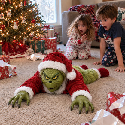🎄 Animated Crawling Holiday Grump – Moving Christmas Prank Decoration