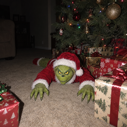 🎄 Animated Crawling Holiday Grump – Moving Christmas Prank Decoration