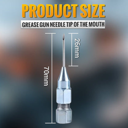 2Pcs Grease Gun Needle Tip Of The Mouth