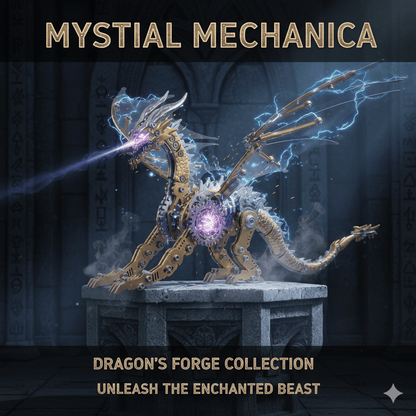 3D Metal Dragon Puzzle Kit – Mechanical DIY Model for Adults & Teens