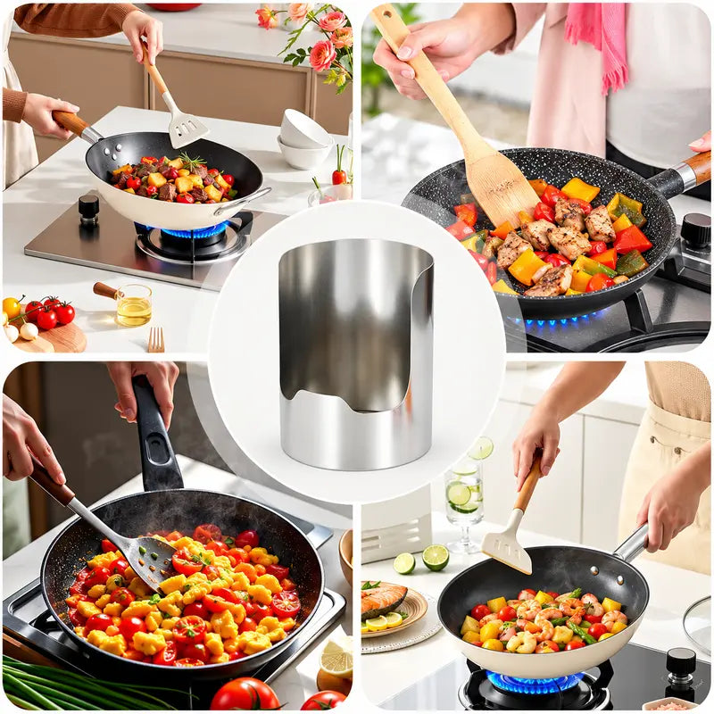 🍴✨Stainless Steel Kitchen Utensil Holder Organizer🍳