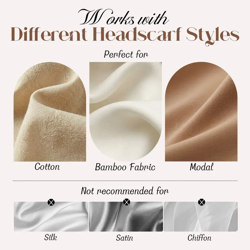 ✨✨Dreamlover Adjustable Velvet Wig Grip Bands, 2-Pack – Non-Slip, Breathable Comfort for Wigs & Hijabs