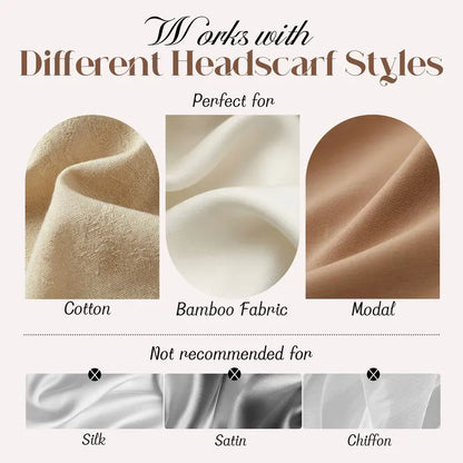 ✨✨Dreamlover Adjustable Velvet Wig Grip Bands, 2-Pack – Non-Slip, Breathable Comfort for Wigs & Hijabs