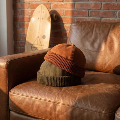 🧢🧢Unisex Knitted Beanie Beret – Soft Cotton Blend, Adjustable Stretch Fit & Everyday Streetwear Style