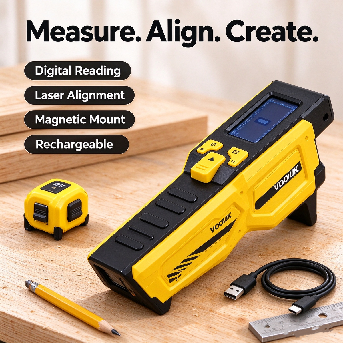 Digital Tape Measure / Laser Tape Measure