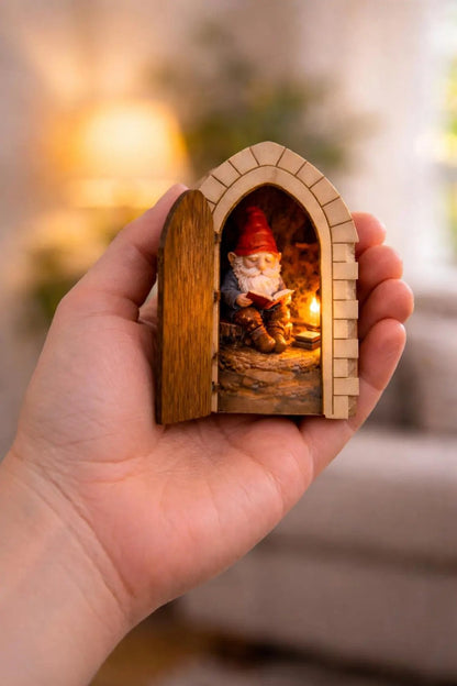 🧝✨ Little Elf Door That Opens – A Hidden Miniature World 🚪