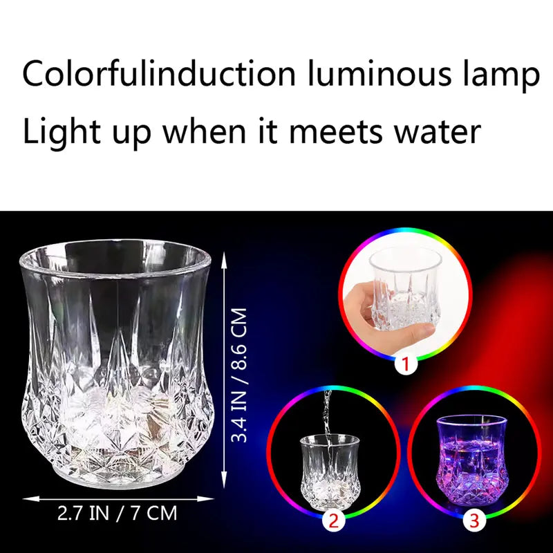 ✨✨Liquid Activated LED Light Up cups Crystal Drink Set✨✨