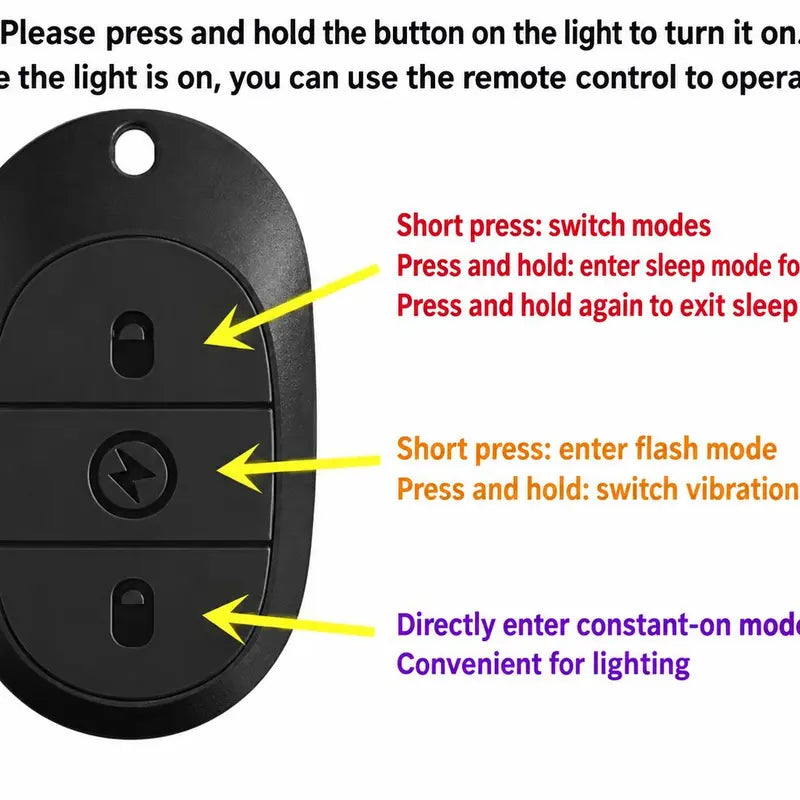 🚨 Rechargeable Wireless RGB LED Strobe Lights – High Brightness & Remote Control for Cars, Bikes & Drones ✨