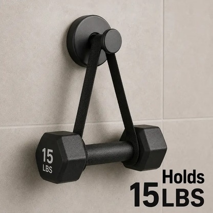🪝✨ Stainless Steel Finish GripLock Heavy-Duty Adhesive Wall Hooks 🏠