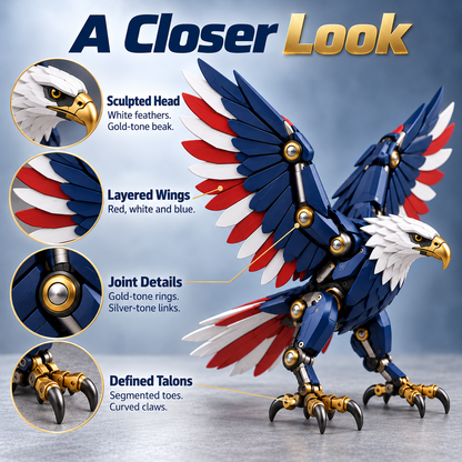 🥚➡️🦅Patriot Eagle™ Egg-to-Eagle Transforming Figure🔥