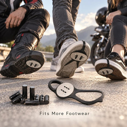 🌟✨ RoadFlare Motorcycle Boot Spark Sliders