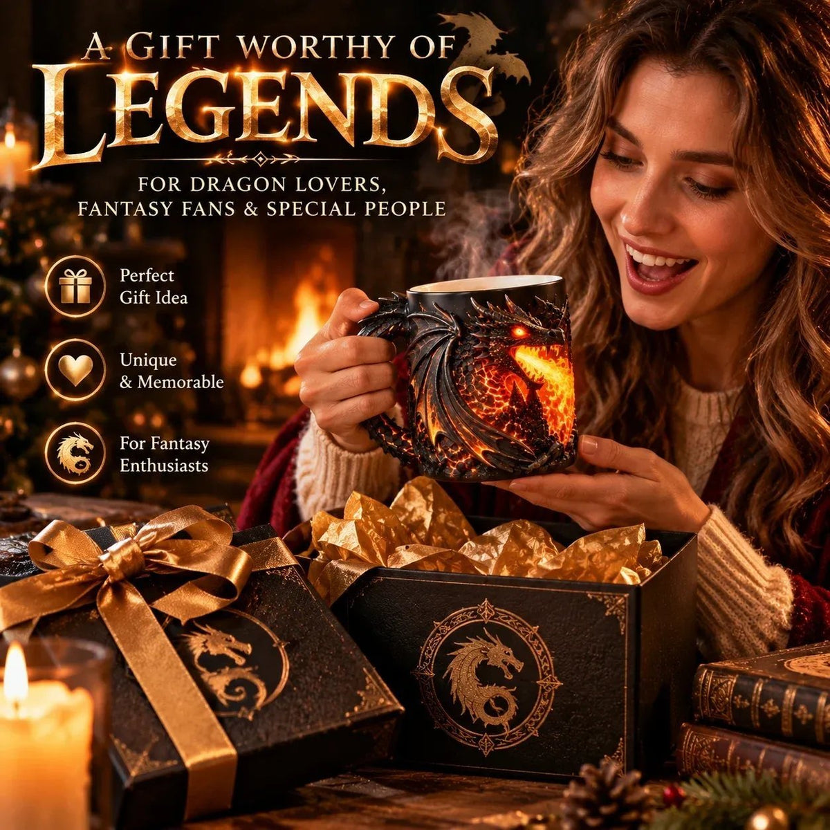 Dragonfire 3D Heat-Reveal Magic Mug - 6