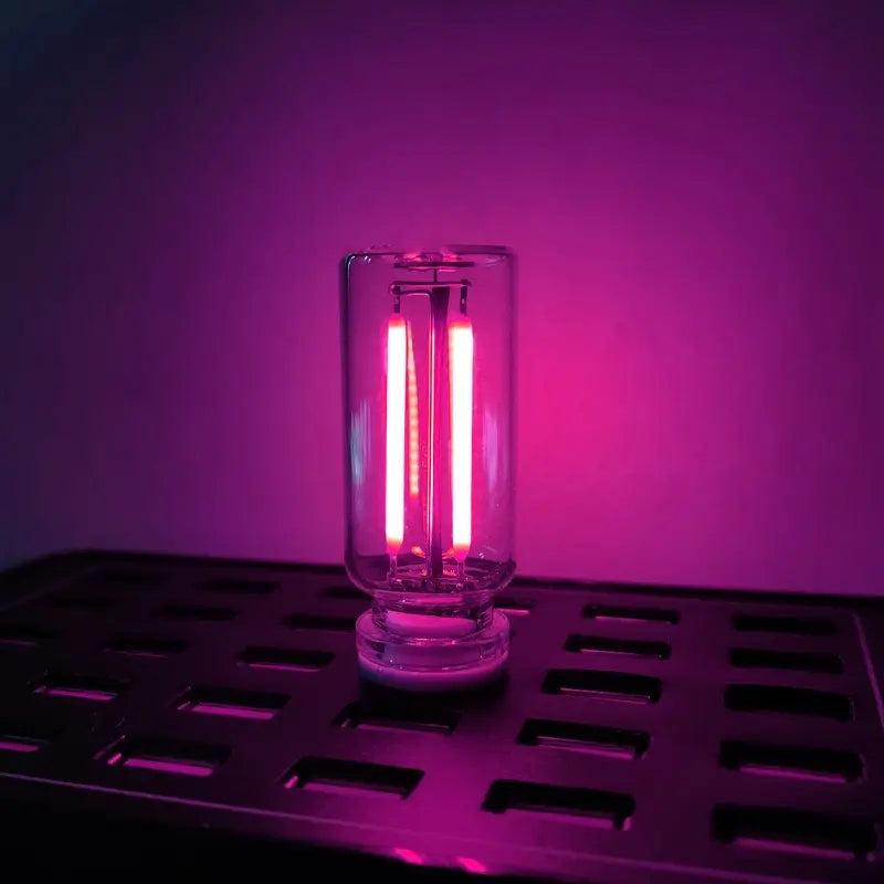 🚗✨ USB Touch-Dimmable LED Filament Night Light – Warm Ambient Glow for Cars & Bedrooms 💡