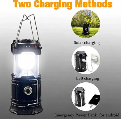 💡⚡ Foldable LED Camping Lantern – Compact, Bright & Portable! 🏕️🔦
