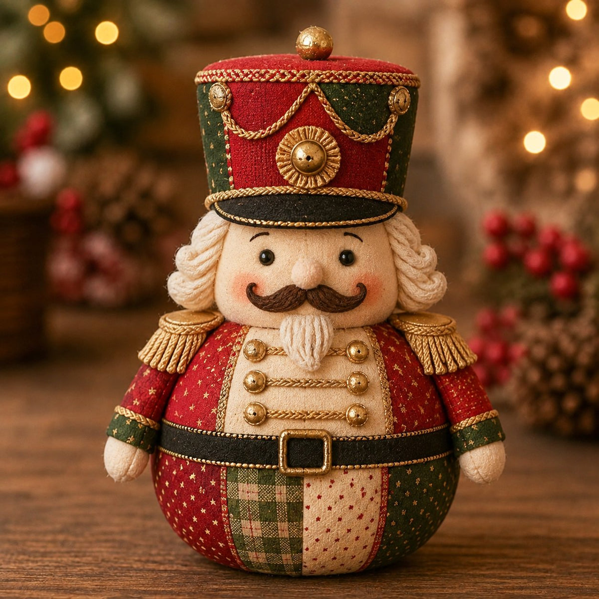 🔥LAST DAY 50% OFF - 🎄 Patchwork Fabric Doll DIY Kit