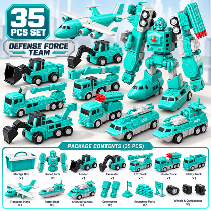 🔥Magnetic Transform Engineering Car Toy🎁Free shipping