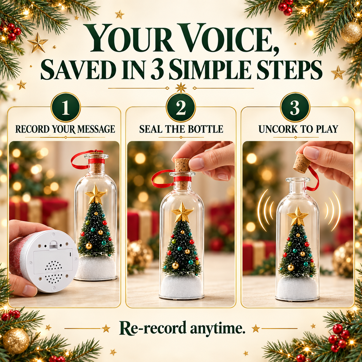 The Christmas Keepsake Bottle™