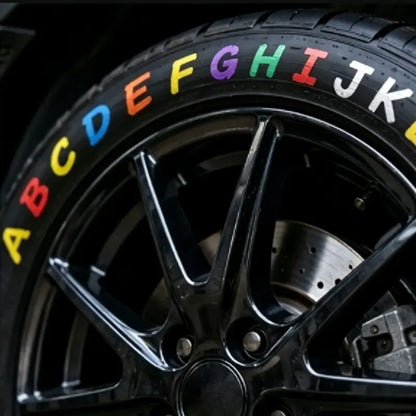 Automotive Tire Paint Markers | 8 Color Waterproof Tire Lettering Pens