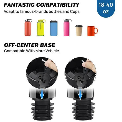 Car Cup Holder Phone Mount – Long Arm 360° Rotation & Adjustable Stand