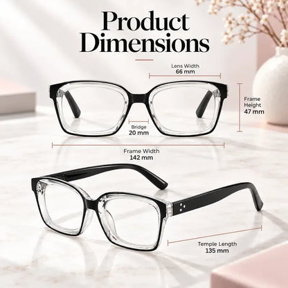 Progressive Photochromic Reading Glasses – Blue Light Filtering for Men & Women