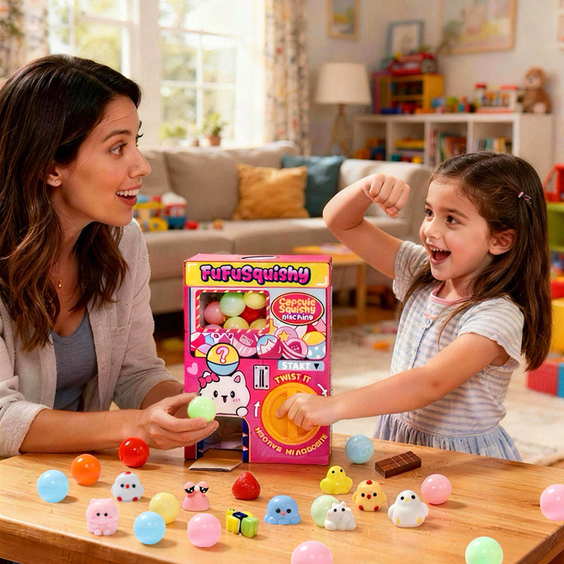 🎁Squishy Capsule Machine Toy, Vending Machine Kids Toy