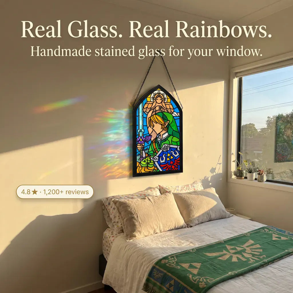 The Glass Garden - Stained Glass Suncatcher