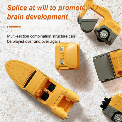 🔥Magnetic Transform Engineering Car Toy🎁Free shipping