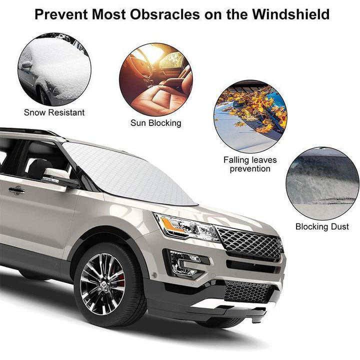 🚗❄️ Universal Premium Windshield Snow Cover Sunshade ☀️