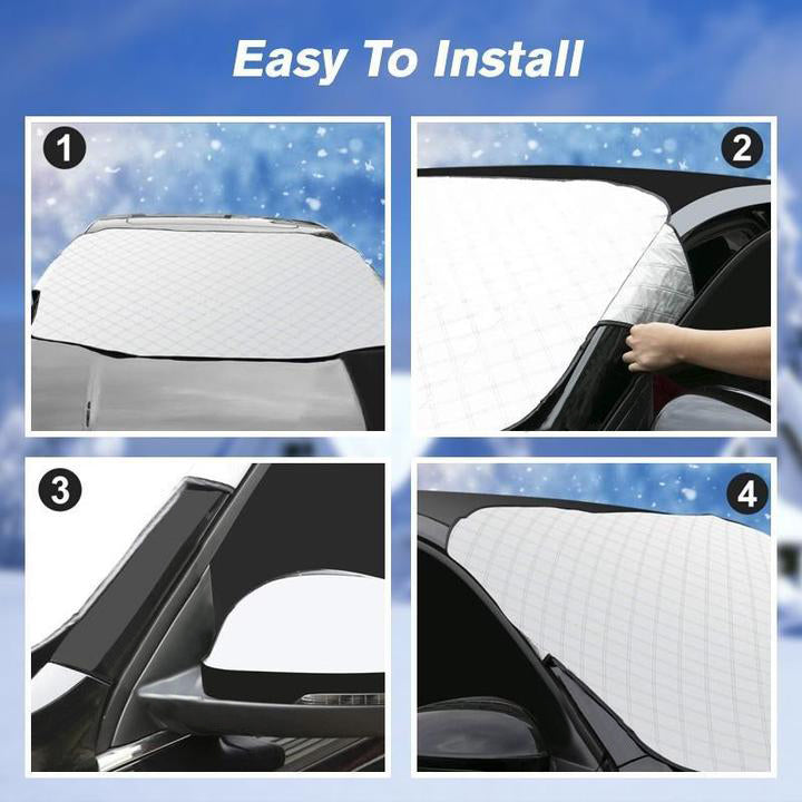 🚗❄️ Universal Premium Windshield Snow Cover Sunshade ☀️