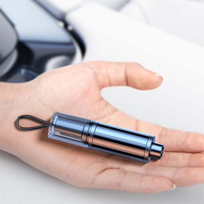 🚙Emergency Car Window Breaker & Seatbelt Cutter – 2-in-1 escape tool. Tungsten steel head shatters glass, hidden cutter slices belts. Compact keychain size for every car! 🔨✅