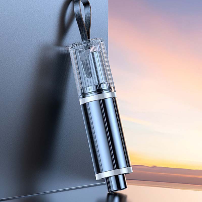 🚙Emergency Car Window Breaker & Seatbelt Cutter – 2-in-1 escape tool. Tungsten steel head shatters glass, hidden cutter slices belts. Compact keychain size for every car! 🔨✅