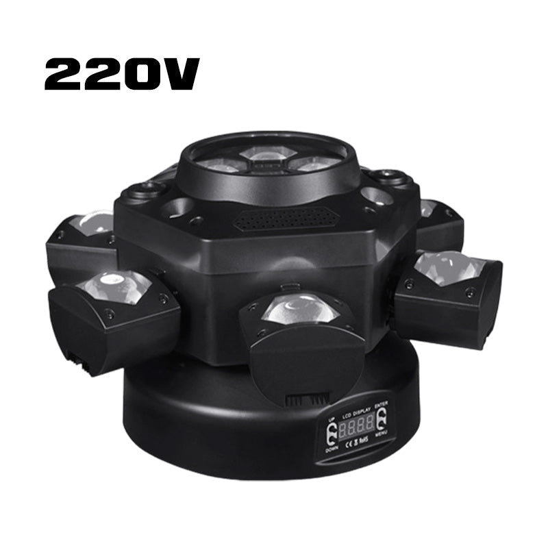 💡 ✨150W RGBW Moving Head DJ Stage Light – DMX Control Party Lighting🎨