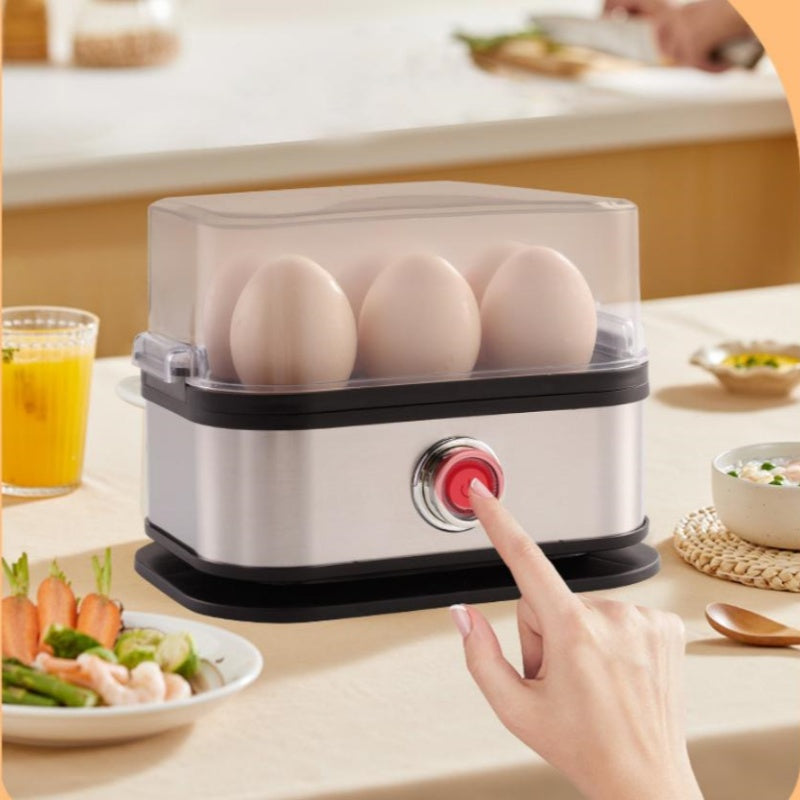 🎄🔥Christmas Sale🎁✨ – 🎅❄️Multifunctional Egg Steamer with Clear Lid