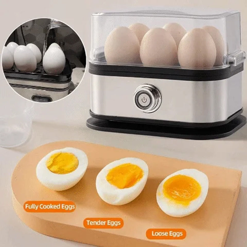 🎄🔥Christmas Sale🎁✨ – 🎅❄️Multifunctional Egg Steamer with Clear Lid