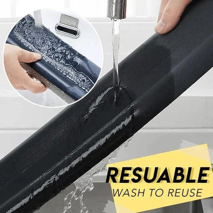 ⏳Limited-time 50% off💥DIY Wear Resistant Leather Under Door Draft Stopper Windproof and Insect Proof Bedroom Door Bottom Seal Strip🏠