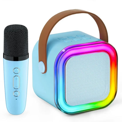 🎁Christmas Special 💥 Only £8.99✨🎵Mini Karaoke Machine for Kids with Wireless Microphones