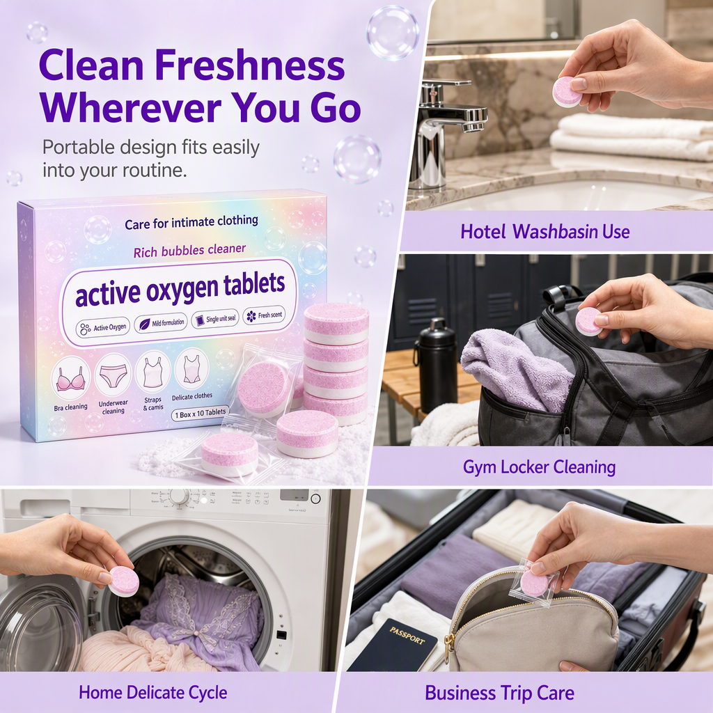 🧺✨ Laundry Cleaning Effervescent Tablets 🫧