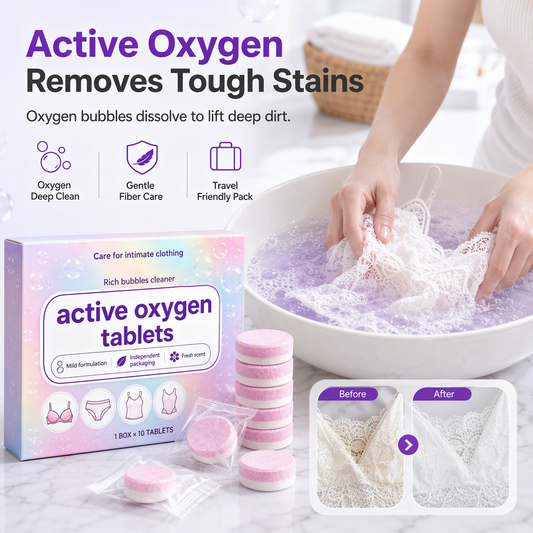 🧺✨ Laundry Cleaning Effervescent Tablets 🫧
