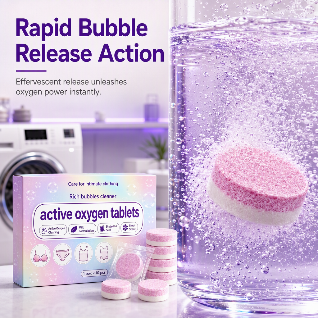 🧺✨ Laundry Cleaning Effervescent Tablets 🫧