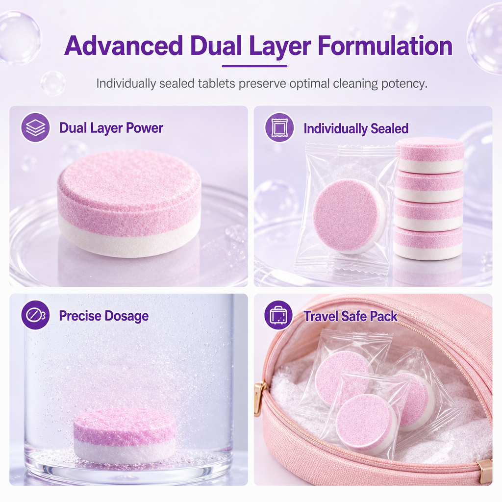 🧺✨ Laundry Cleaning Effervescent Tablets 🫧
