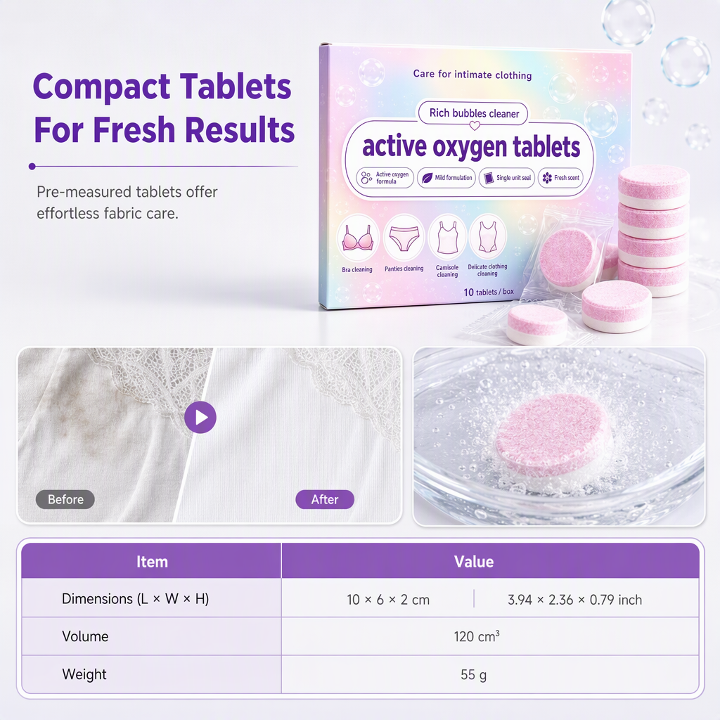 🧺✨ Laundry Cleaning Effervescent Tablets 🫧