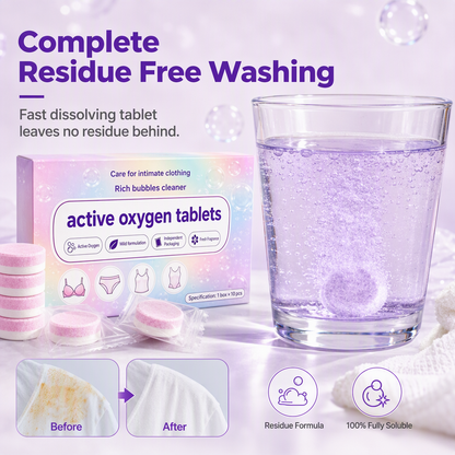 🧺✨ Laundry Cleaning Effervescent Tablets 🫧