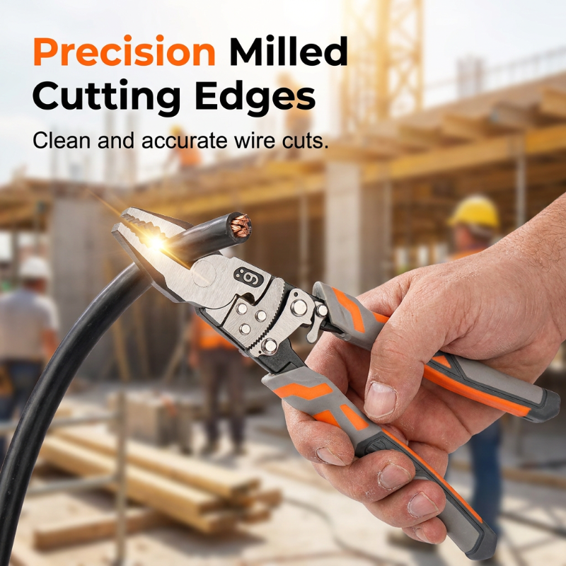 🔧 Heavy-Duty Self-Locking Ratchet Pliers – Non-Slip Grip & Wire Cutter for DIY, Auto & Plumbing 🛠️